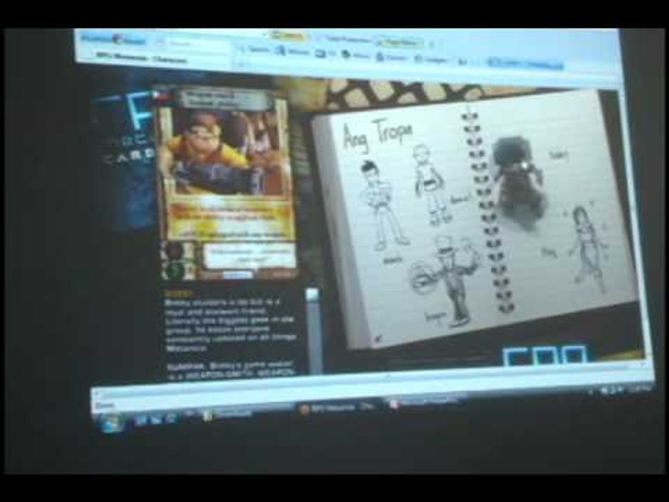 RPG (Metanoia) website navigation