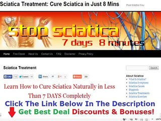 Get Treat Sciatica Now Discount + Bouns