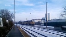 Rail Fanning Union Pacific Freight Trains Engine #8420 @t West Chicago, Illinois