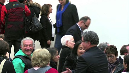 Réunion publique à Capbreton liste Pays Tyrossais interview d'Alain Juppé