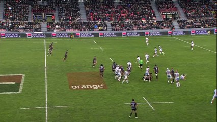 TOP14 - Toulouse - Montpellier: Essai Vincent Clerc (TLS) - J20 - Saison 2014/2015