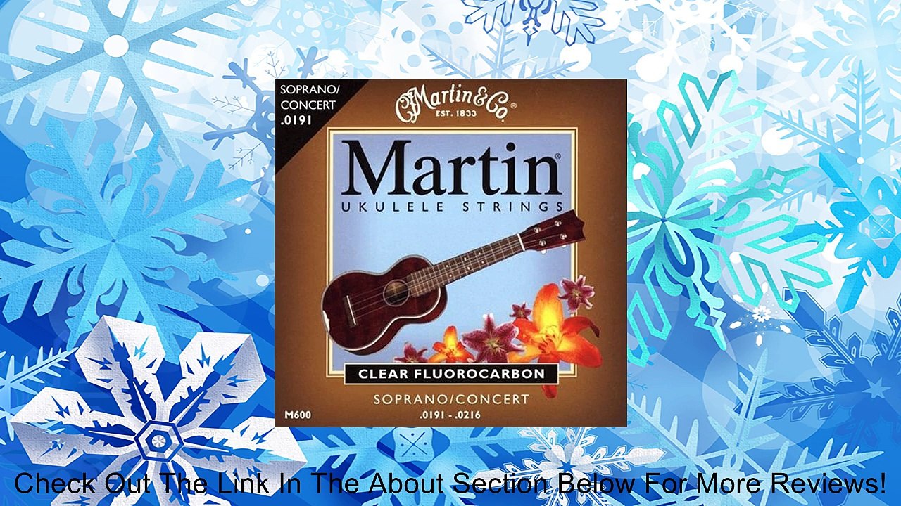 Martin M600 Standard Ukulele Strings Review
