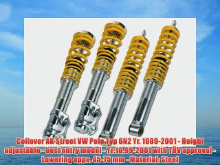 FK Automotive AK-Street SMVW9003 Coilovers for Volkswagen Polo (6N2) / Seat Ibiza / Cordoba