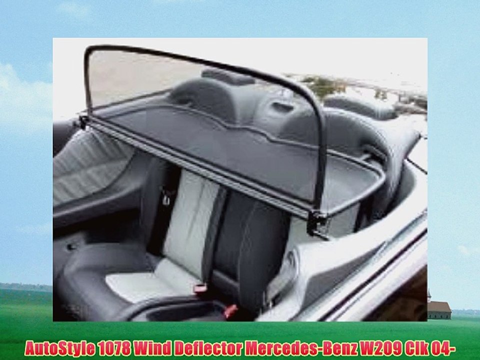 AutoStyle 1078 Wind Deflector Mercedes-Benz W209 Clk 04-