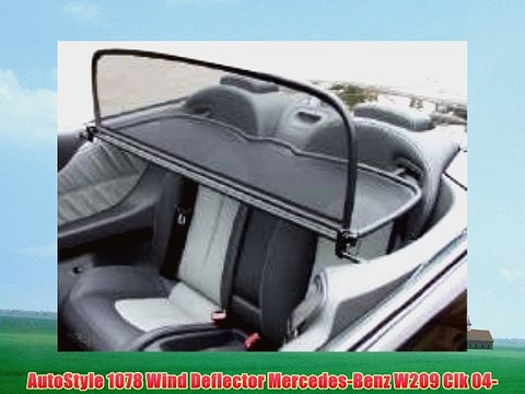 AutoStyle 1078 Wind Deflector Mercedes-Benz W209 Clk 04-