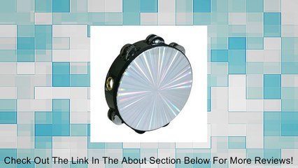 Remo Tambourine, Radiant, 8" Diameter, 8 Pairs Jingles x 1 Row, Radiant Head Review