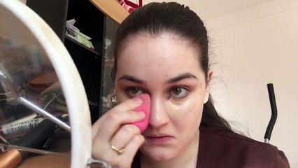 Medium coverage foundation routine + make-up/eye tutorial!!