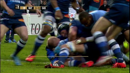 TOP14 - Bayonne-Castres: 21-19 - J20 - Saison 2014/2015