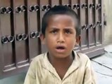 Street talent Pakistan small child singing song