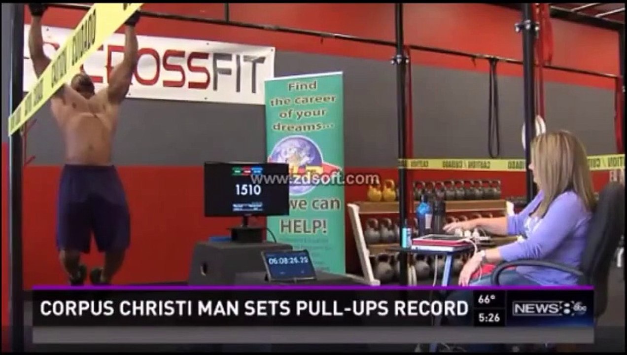 Mark Jordan most pull ups world record in 24 hours : Guinness World Records  - video Dailymotion