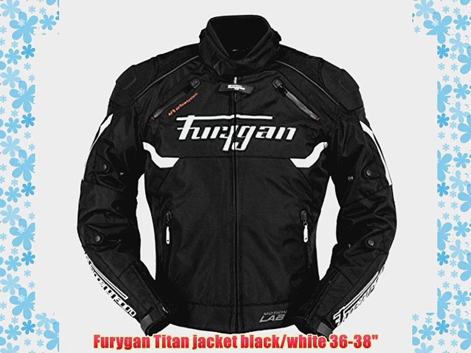 Furygan Titan jacket black/white 36-38