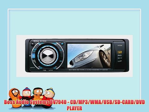 Boss Audio Systems BV7940 - CD/MP3/WMA/USB/SD-CARD/DVD PLAYER