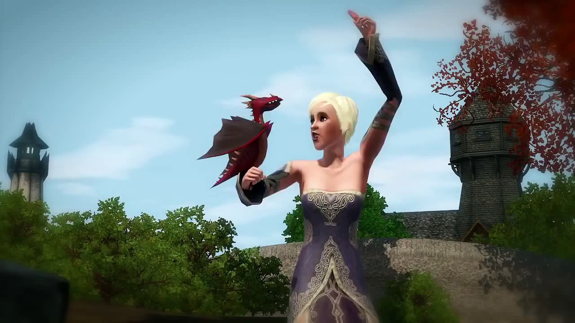 ⁣The Sims 3 Dragon Valley Trailer
