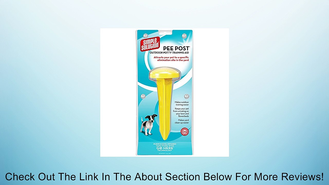 Simple Solution Pee Post Pheromone-Treated Yard Stake Review