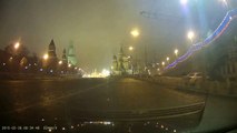 Видеорегистратор: 4 минуты после убийства Немцова [23:35 27.02.2015]