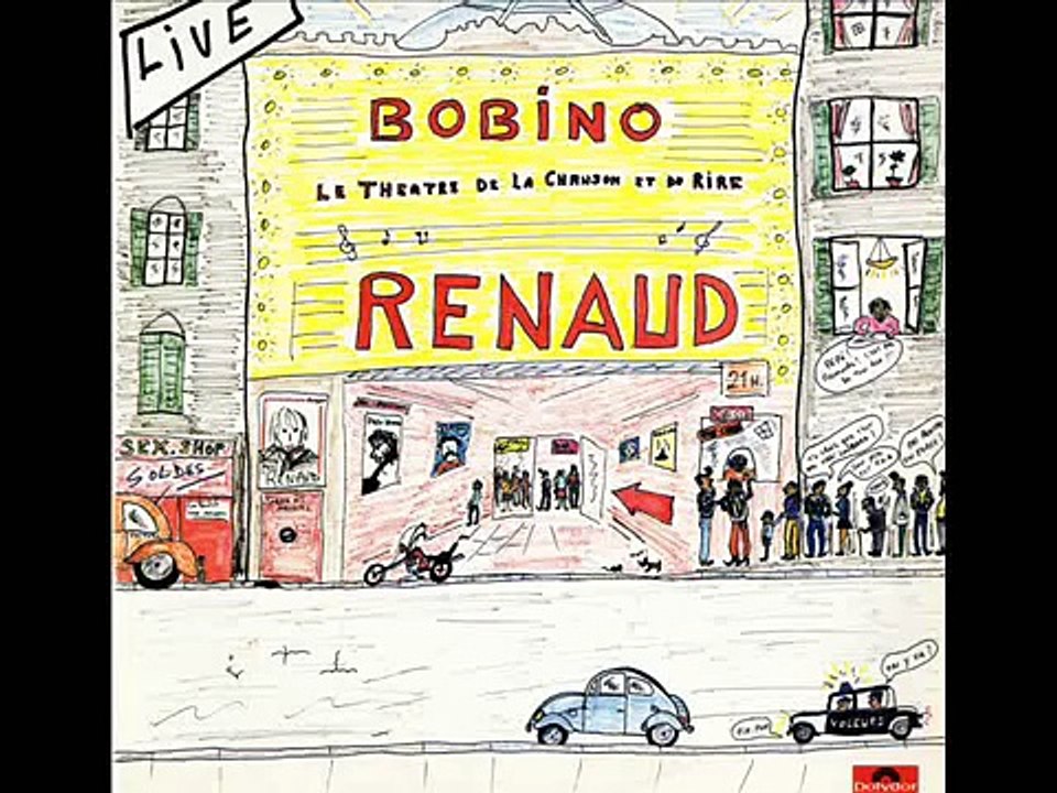 Renaud à Bobino - Les Charognards   La Chanson du Loubard   Société, tu m'auras pas