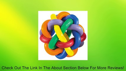 Multipet Nobbly Wobbly Ball Large Dog Toy Review