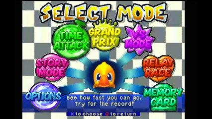 Let's Play Chocobo Racing 01 (Skate Bird Run)