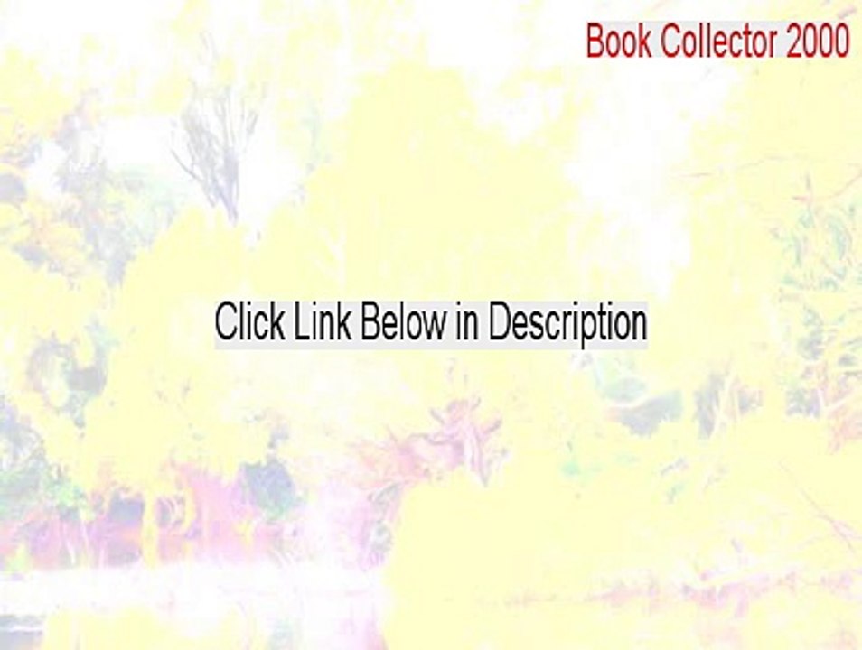 Book Collector 2000 Key Gen (Legit Download)