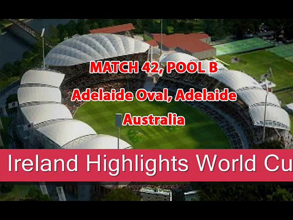 Pakistan BOLING Vs Ireland Highlights World Cup 2015 Match