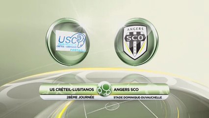 USCL 0 - 1 Angers - J28 S14/15