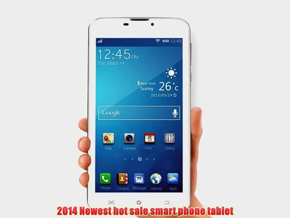 Hot sale Unlocked Real 3G 6 inch MTK8312 Smart phone Tablet PC Android 4.2 Dual Sim slot Dual