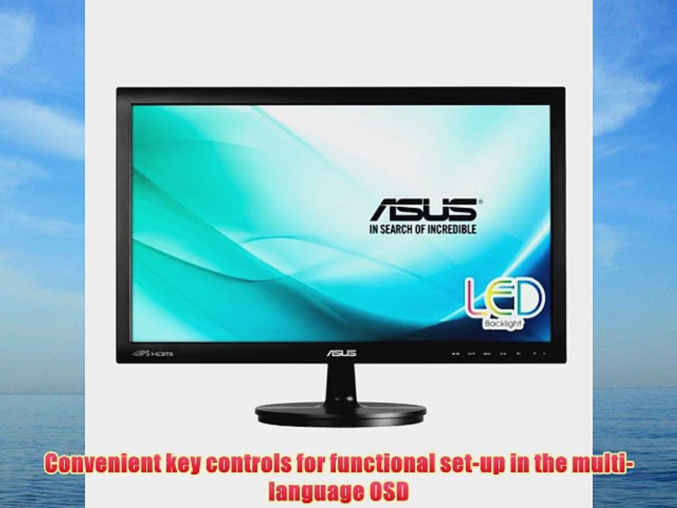 Asus VS229HV 21.5 inch Widescreen Full HD IPS LED Monitor (1920x1080 5ms HDMI VGA DVI-D)