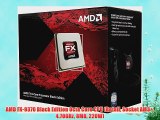 AMD FX-9370 Black Edition Octa Core CPU (Retail Socket AM3  4.70GHz 8MB 220W)