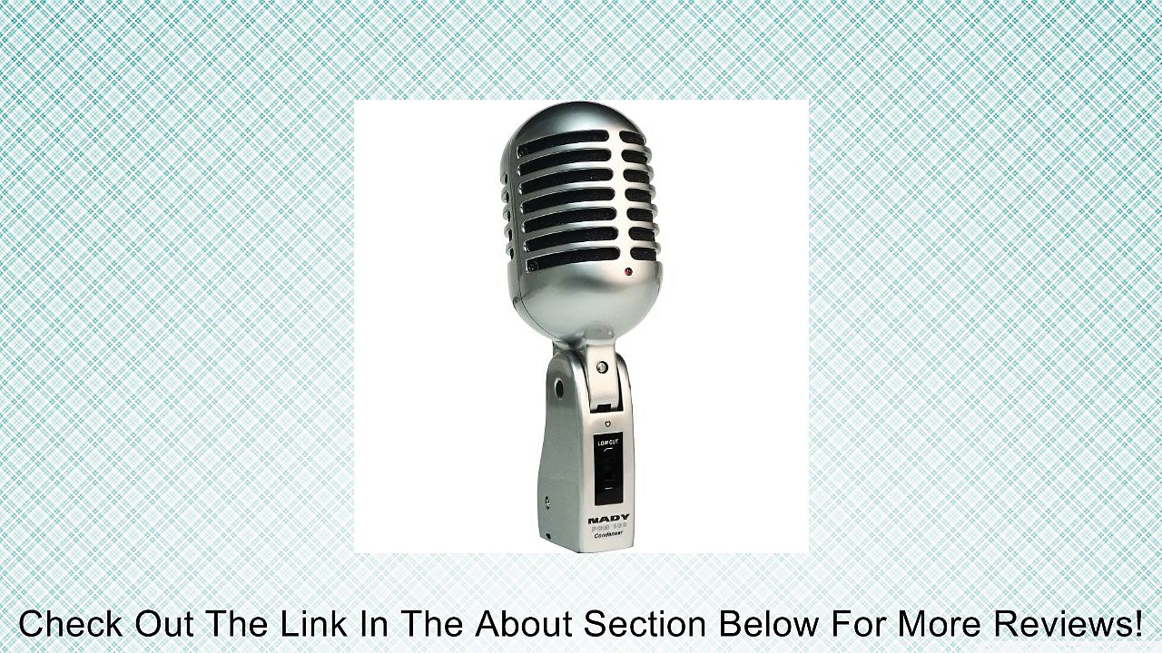 Nady PCM-100 Professional Classic-style Condenser Microphone Review