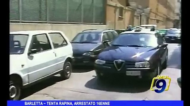 BARLETTA | Tentata rapina, arrestato 16enne