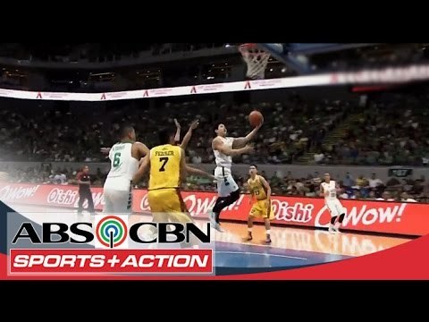 UAAP 77: Jeron teng with his left hand shot