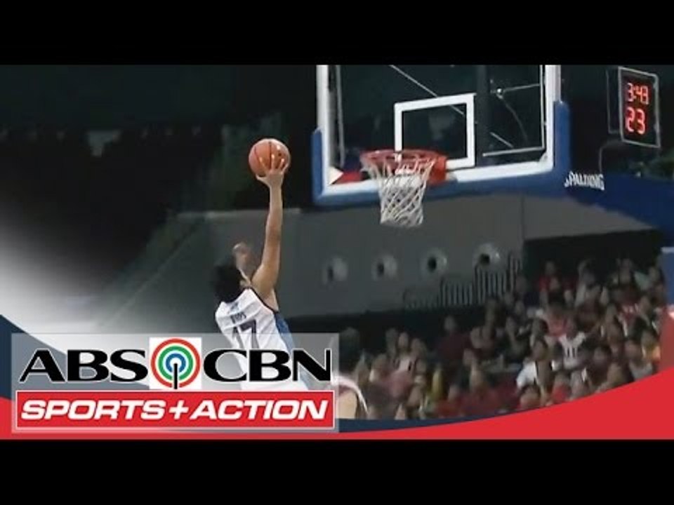 UAAP 77: Jansen Rios one handed dunk