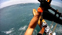 windsurfing Pozo Gran Canaria with gopro camera Rider Ronald Stout