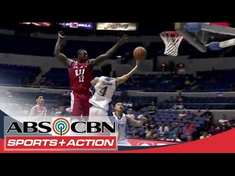 UAAP 77: Polican drives against the big man of UE