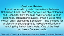 Schneider 4x Multicoated Magnifying Loupe Review