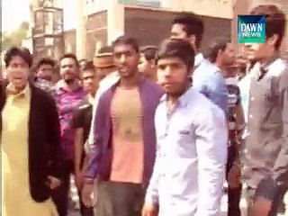 Lahore blasts_ Christian Community stage Protest outside MEU Hospital