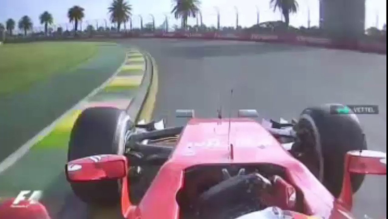 Team Radio Vettel: "Forza Ferrari"