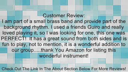 Latin Percussion LP451 Multi Guiro Ii Review