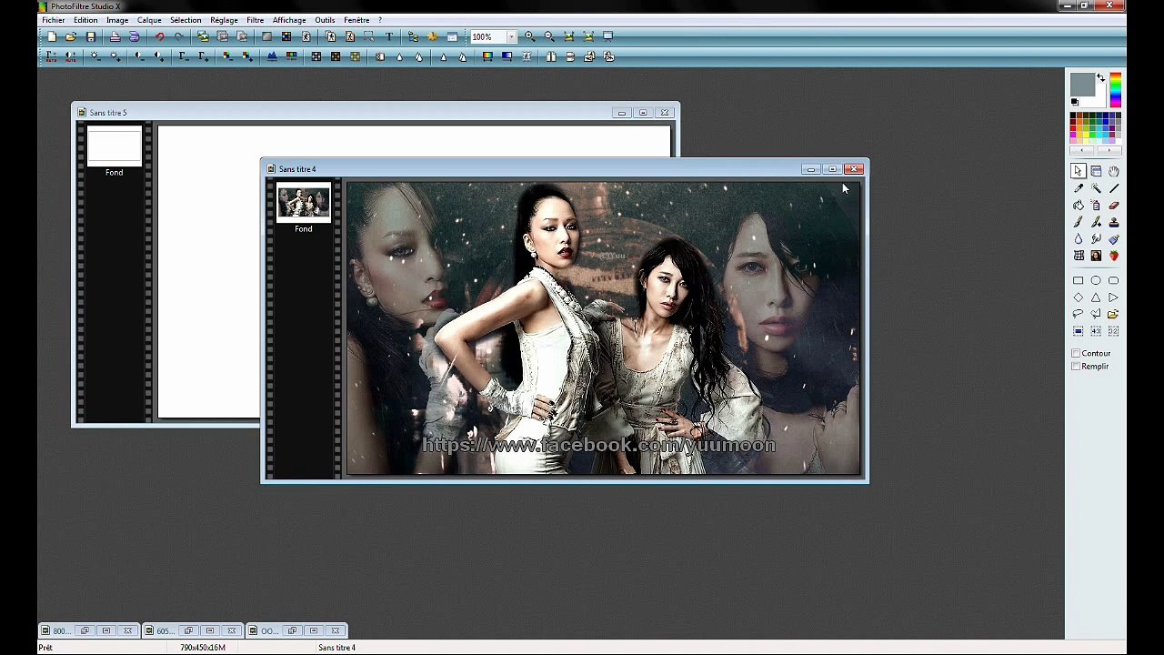 Photofiltre - creation blend