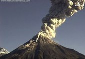 Spectacular Volcanic Eruption in Mexico