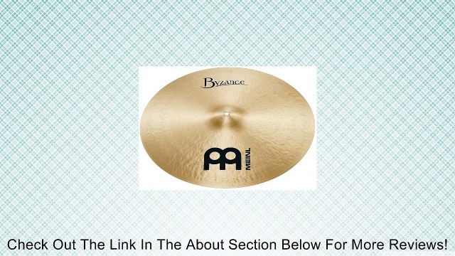 Meinl Cymbals B20MR Byzance 20-Inch Traditional Medium Ride Cymbal Review