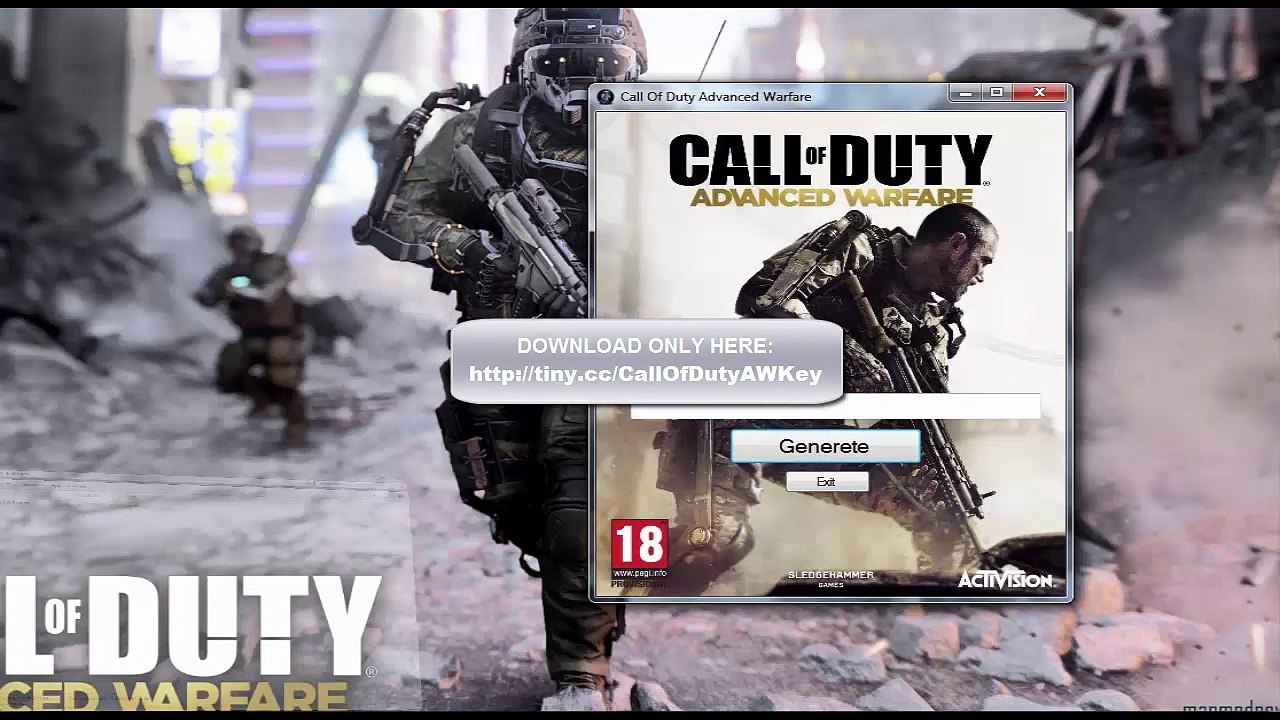 Call Of Duty Advanced Warfare Key Generator CD Key Serial Key NO SURVEY NO PASSOWRD