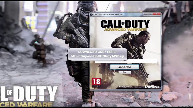 Call Of Duty Advanced Warfare Key Generator CD Key Serial Key NO SURVEY NO PASSOWRD
