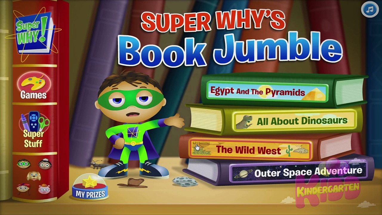 Super Why`s Book Jumble The Wild West Best Free Baby Games Free Online