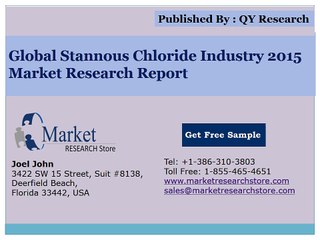 Global Stannous Chloride Industry 2015 Market Outlook Production Trend Opportunity