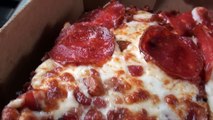 Little Caesars Bacon Wrapped Crust Deep Dish Pizza