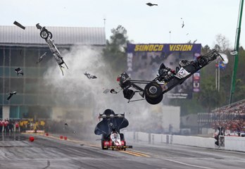 Dragster: l'incroyable accident de Larry Dixon