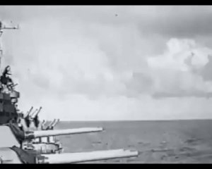 Firing Operations of Heavy Battleship 16"  406mm Guns