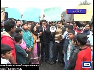 Dunya News - Lahore: Christian protest against Church blast