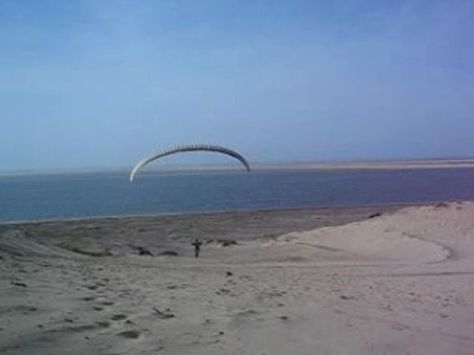 pente ecole parapente à la dune